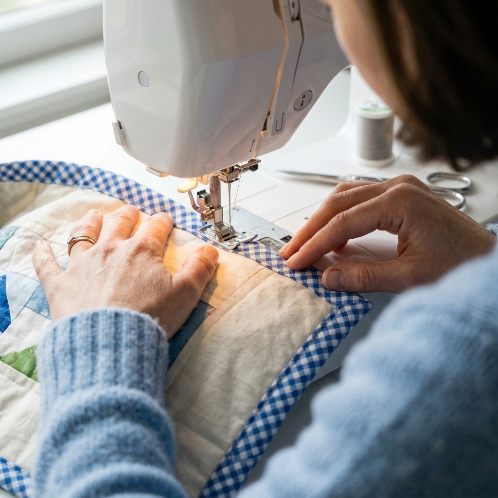 Machine Binding a Quilt