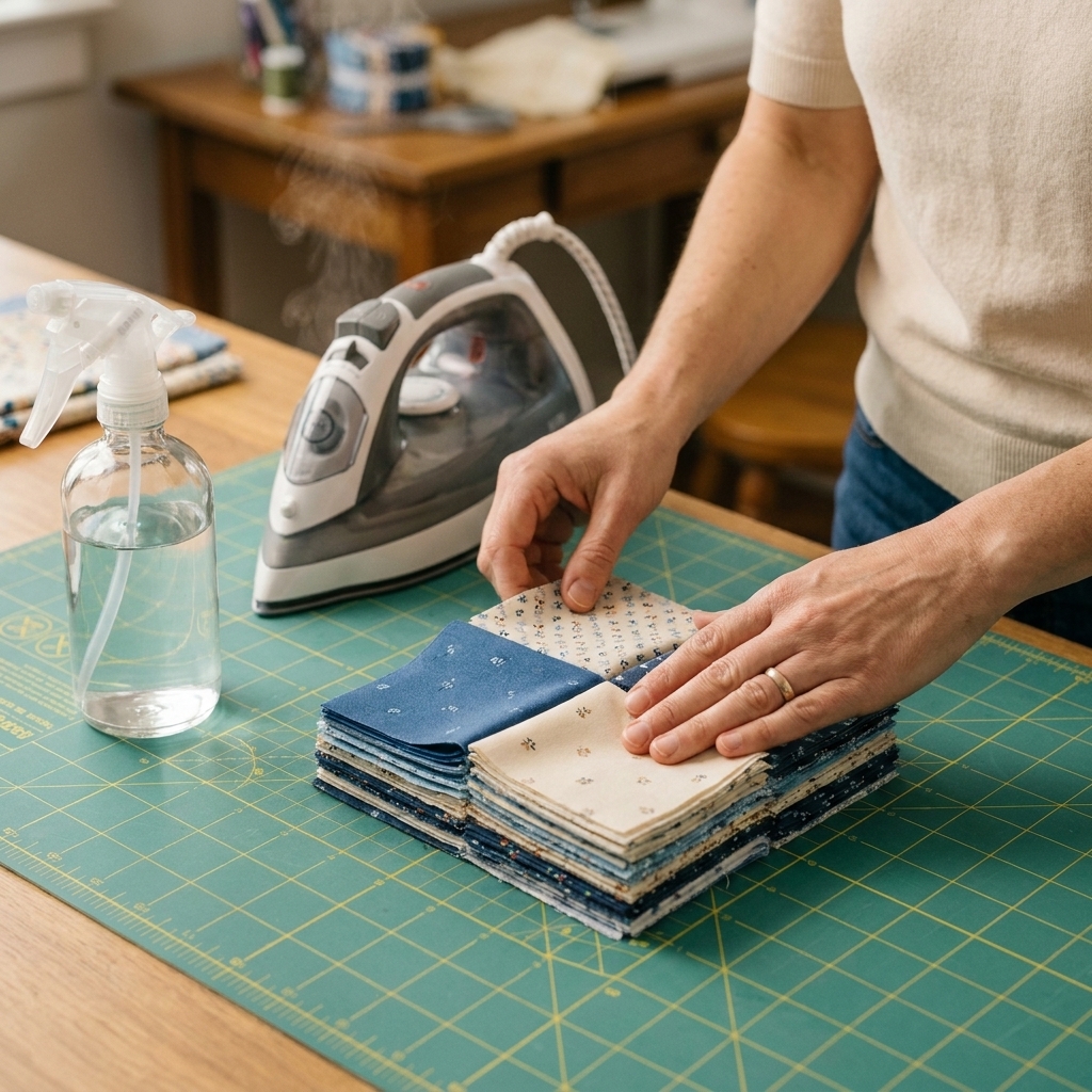How to Starch Quilting Fabric