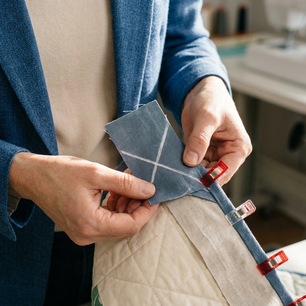 Joining Quilt Binding Ends Seamlessly