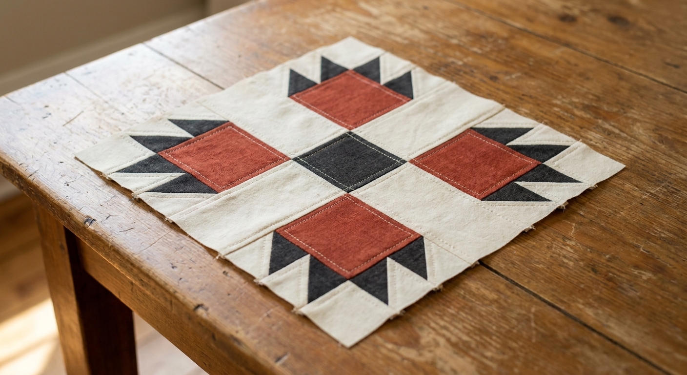 Bear’s Paw Quilt Block: Perfect Corner Triangles