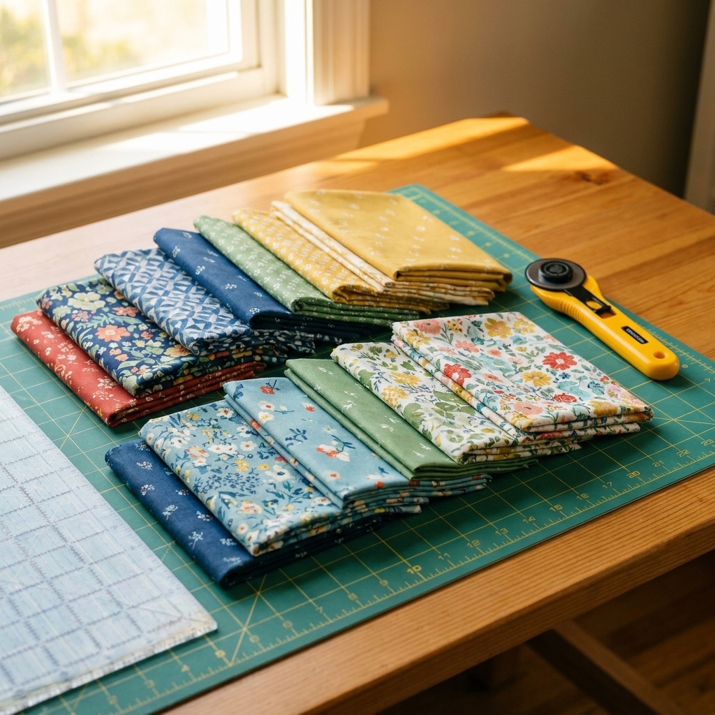 Mixing Fabric Scale, Print, and Value